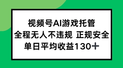 2025最新AI挂机任务，全程无人不违规，操作简单，单日平均收益130+-飞哥项目网