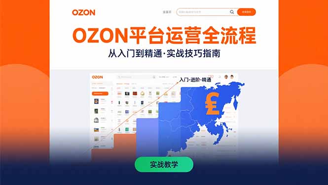 OZON平台运营全流程：快速掌握OZON从入门到精通的实战技巧-飞哥项目网